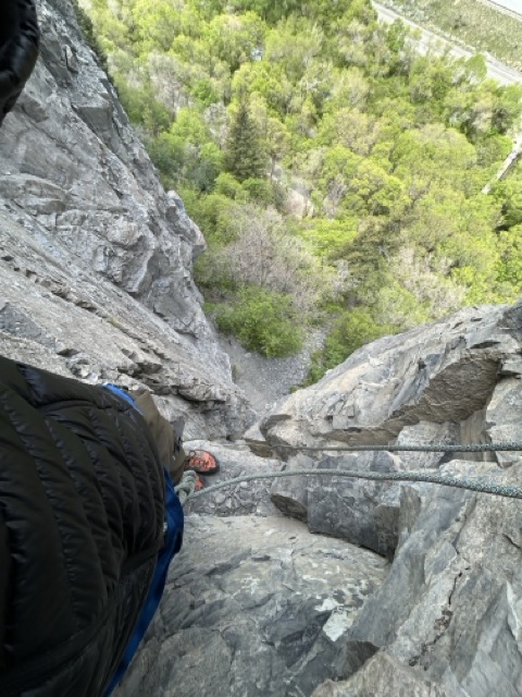 Near the top